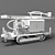 Robust Drilling Rig with Rigget 3D model small image 6