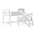 Versatile Growing Children's Furniture Set 3D model small image 2