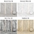 Luxury Marble Collection: TajMahal, Statuario, River Gray & Branch Gray 3D model small image 2