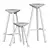 Sleek Luco Stool: Modern Design 3D model small image 4