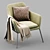 Elegant Shelford Armchair 3D model small image 2