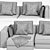 Cozy Comfort Sofa 3D model small image 6