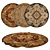 Round-Rug Set: Versatile and Realistic 3D Models 3D model small image 1