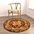 Round-Rug Set: Versatile and Realistic 3D Models 3D model small image 2