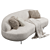 Elegant Furninova Aria Sofa 3D model small image 2