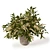 Modern Indoor Plant Pot - 700mm Height 3D model small image 1