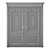 Modern Interior Door - UV Mapped 3D model small image 4