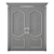  Modern Interior Door 3D Model 3D model small image 4