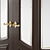 Modern Interior Door UV Mapped 3D model small image 3