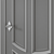 Modern Interior Door 3D Model 3D model small image 6