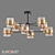 Modern Loft-Style Ceiling Chandelier Eurosvet 70127/8 Arcada 3D model small image 2