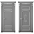 Modern Interior Door: 3D Model 3D model small image 4