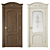 Modern Interior Door 506 3D model small image 1