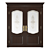 Elegant Interior Door 3D model small image 1