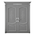 Elegant Interior Door 3D model small image 4