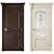 Modern Interior Door 516 3D model small image 1