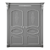 Elegant Oak Interior Door 3D model small image 4