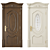 Stylish Interior Door 3D model small image 1