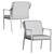 Valentine Armchair: Elegant and Versatile Seating. 3D model small image 6