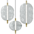 Elegant Jefferson Pendant Lamp 3D model small image 1