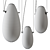 Modern Linteloo Pendant Lamp 3D model small image 2