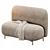 Cozy Chic Sofa Buddy 3D model small image 1