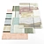 Elegant Rugs Collection: 5 Unique Designs 3D model small image 1