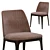 Elegant Grace Chair: Sleek Design & Solid Wood 3D model small image 3