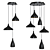 Elegant Simplicity: Swell Chandelier 3D model small image 2