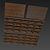 Smoothed Diagonal Branch Ceiling N2 3D model small image 6