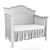 Evolur Dreamland 4-in-1 Crib 3D model small image 2