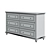 Elegant Wood Chest of Drawers 3D model small image 2