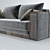 Contemporary Comfort: Modern Sofa 3D model small image 4