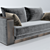 Contemporary Comfort: Modern Sofa 3D model small image 6