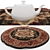 Versatile Set of 3D Rugs 3D model small image 4