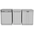Bosch Dishwasher Collection: Sleek Stainless Steel 3D model small image 6