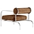 Sleek Cappellini Armchair: Modern Design 3D model small image 6