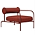 Sleek Cappellini Armchair: Modern Design 3D model small image 8