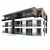 Modern City Building: Clean & High-Quality 3D Model 3D model small image 3