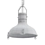 Sleek Raw Black Pendant Lamp 3D model small image 2