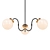 Elegant Amsterdam Chandelier 3D model small image 1