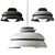 Melodic Harmony Pendant Lamp 3D model small image 1