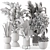 Ferm Living Bau Pot Large - Set 290: Stylish Indoor Plants 3D model small image 6