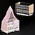 Fjord Cot: Sleek & Stylish for Your Little One 3D model small image 5