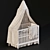 Fjord Cot: Sleek & Stylish for Your Little One 3D model small image 1