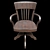 Title: Vintage USA Office Chair 3D model small image 5