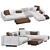 Transform Your Space with the Luxurious Roger Modular Sofa 3D model small image 6