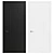 Modern Interior Door - 2200 x 980mm 3D model small image 1