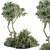 Evergreen Garden Set 305 3D model small image 1