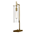 Sleek Marian Table Lamp: Stylish & Subdividable 3D model small image 4
